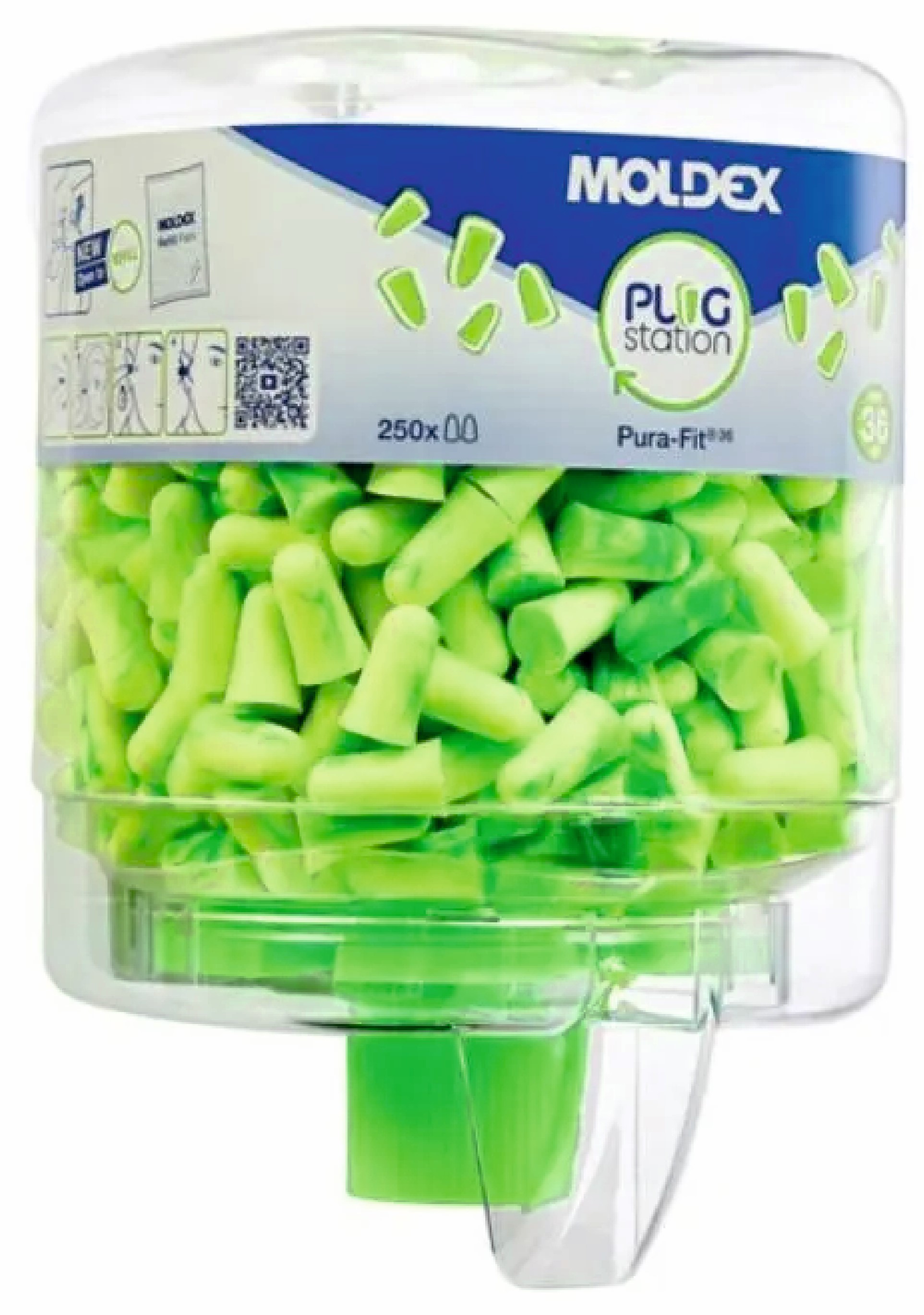 MOLDEX Gehörschutzstöpsel Pura-Fit PlugStation 250 Paar 7725 MOLDEX Gehörschutzstöpsel Pura-Fit PlugStation 250 Paar 7725