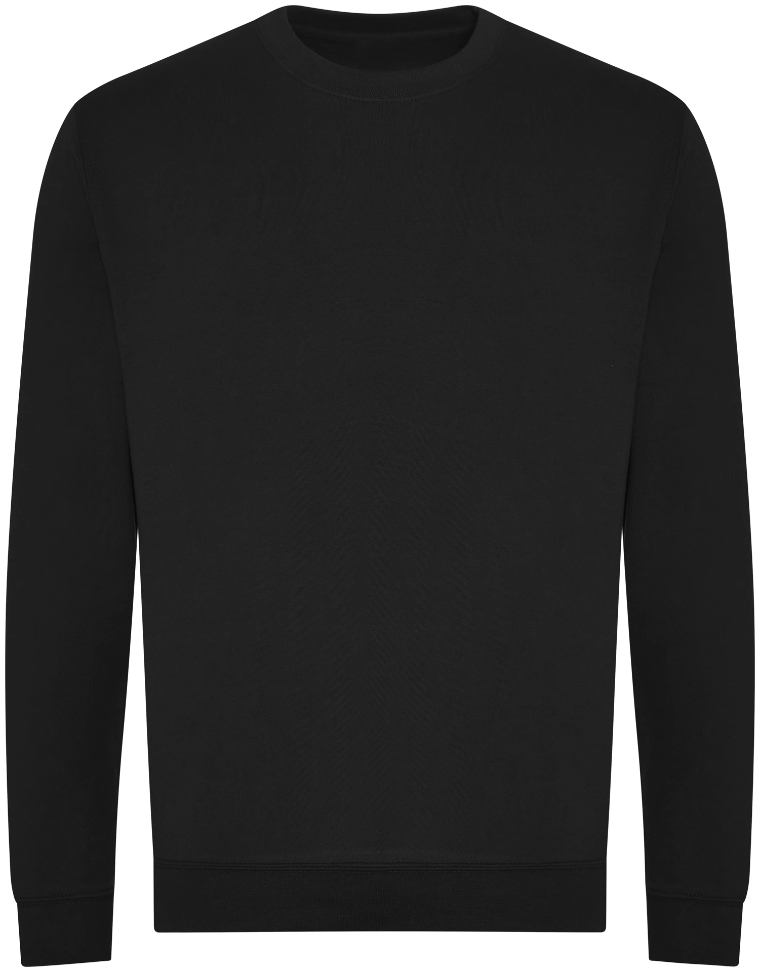 justhoods-jh230-organic-sweatshirt-deepblack-front-1 Just Hoods Organic Sweat