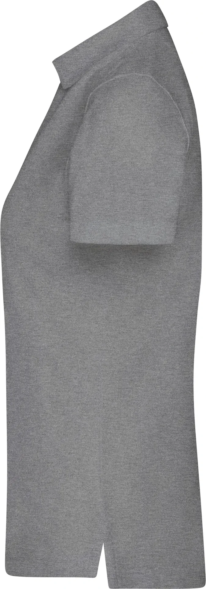jn969-ladies-plain-poloshirt-lightmelange-black-left-4 James & Nicholson Ladies Plain Polo