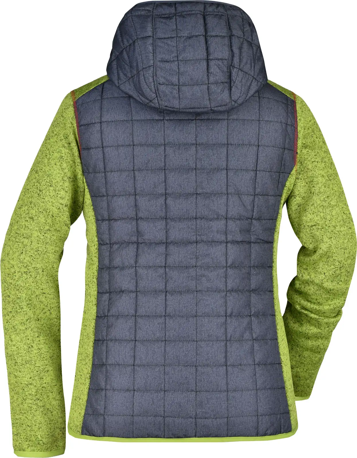 James & Nicholson Ladies Knitted Hybrid Jacket
