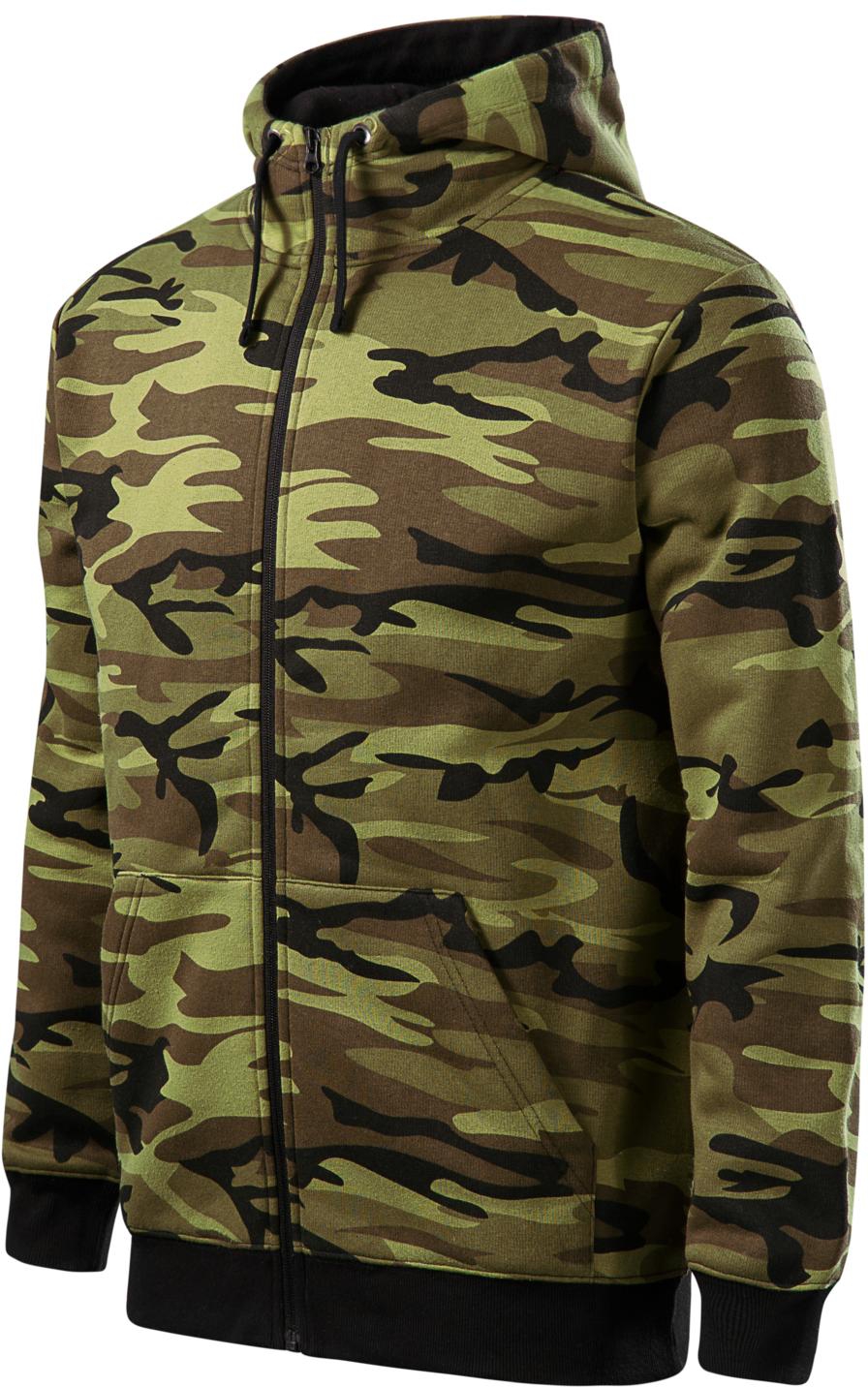 MALFINI Sweatshirt Camo Zipper C19 MALFINI Sweatshirt Camo Zipper C19