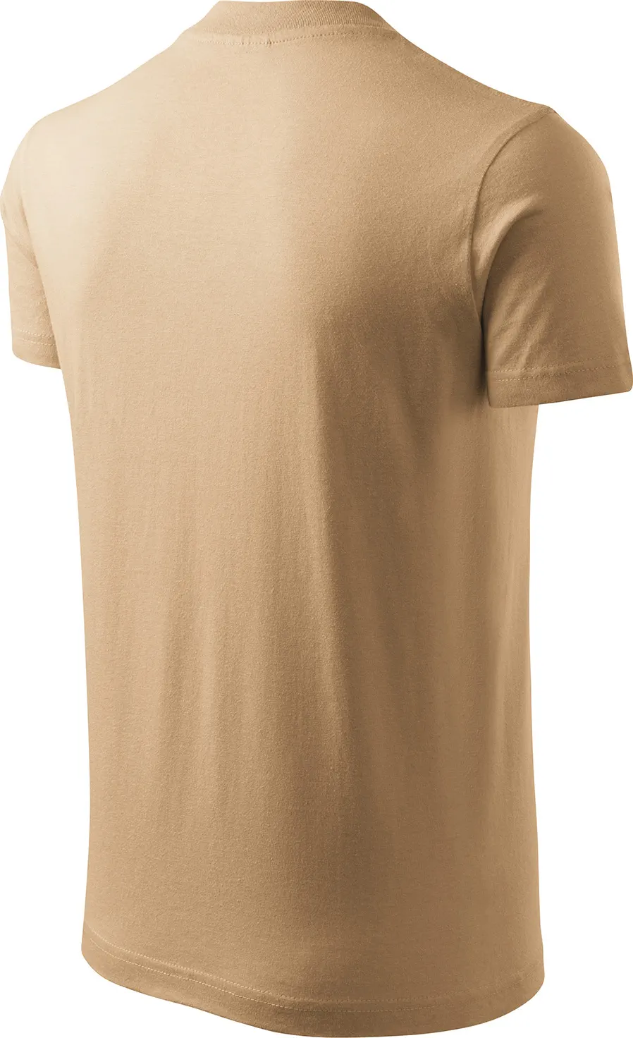 malfini-102-v-neck-t-shirt-unisex-sand-right-6 MALFINI T-Shirt V-Neck 102