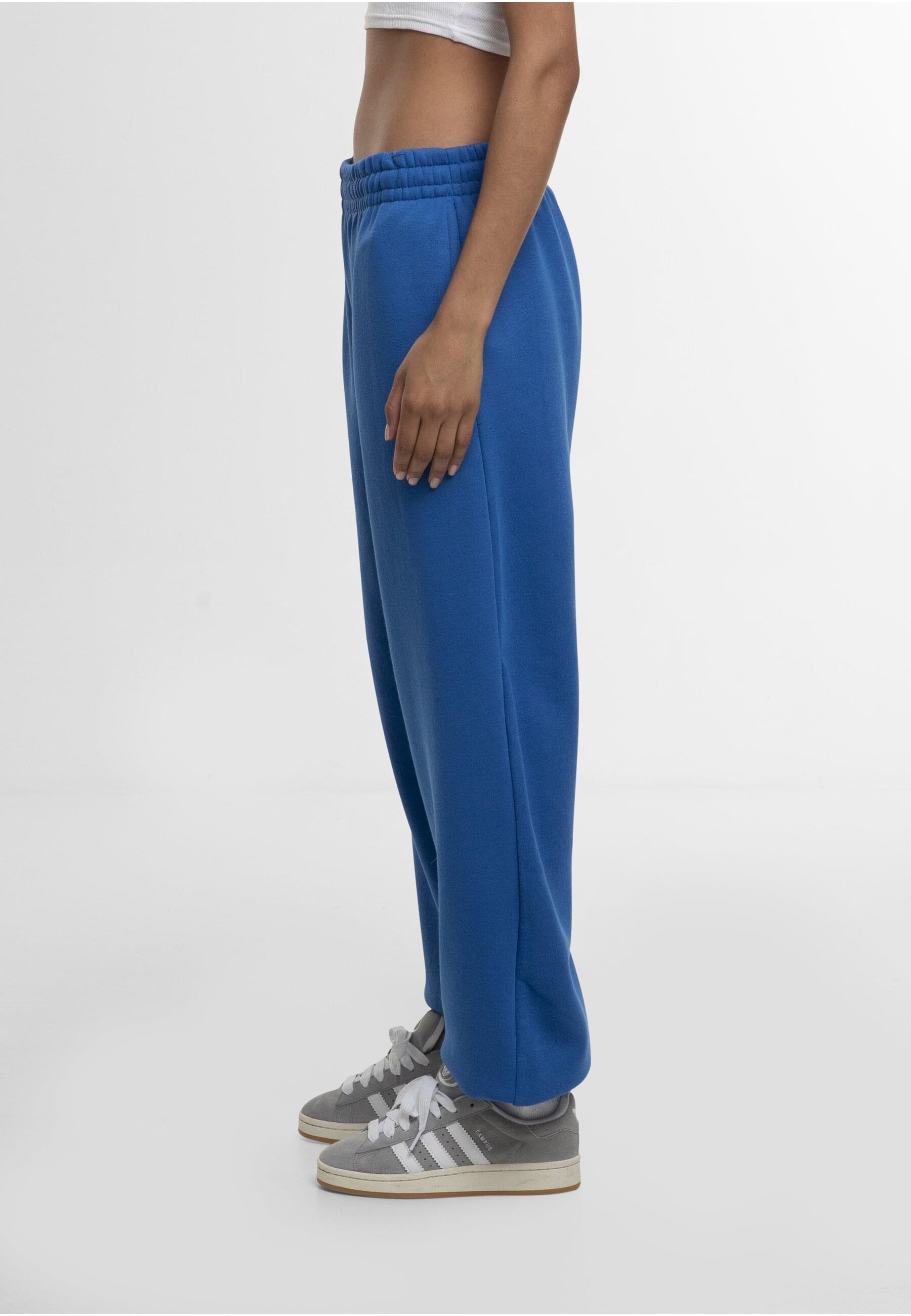 BYB-BB031-ladies-basic-sweatpants-intenseblue-model-1 Build Your Brand Ladies Basic Sweatpants