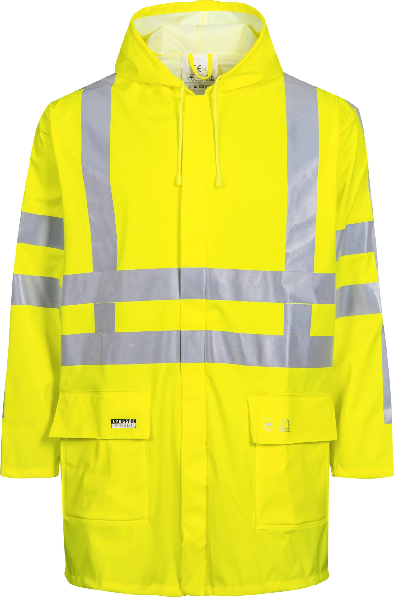Lyngsøe LR55 Hi-Vis Regenjacke