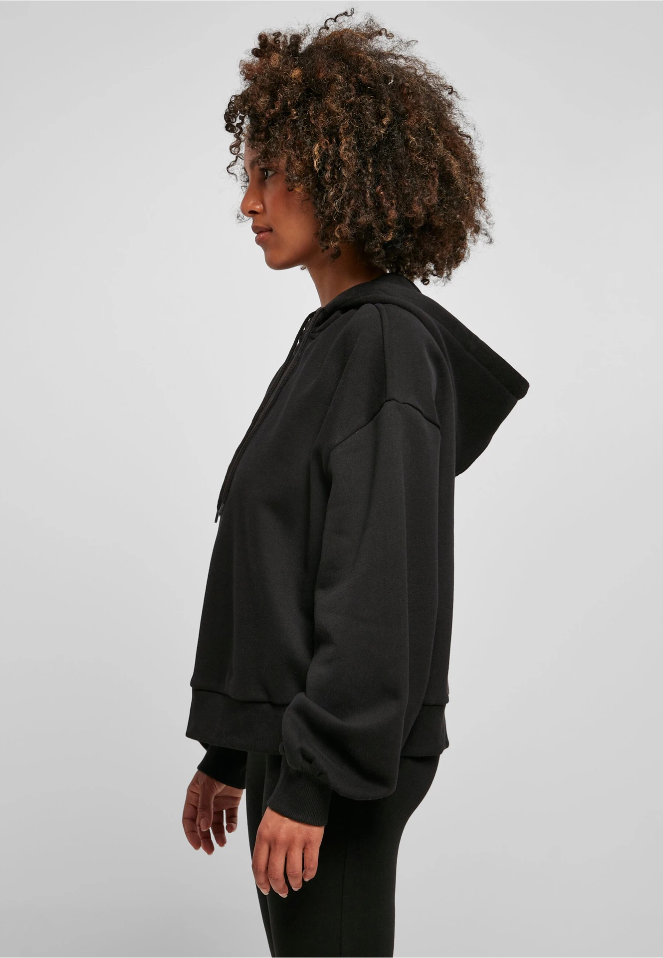 Build Your Brand Ladies Organic Oversized Hoody