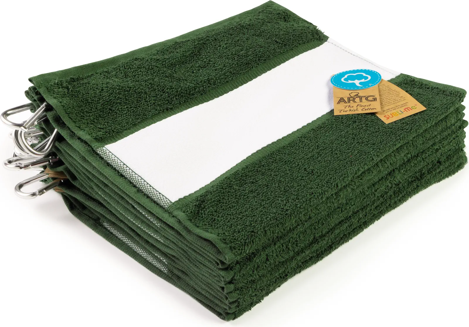 artg-ar814-subli-me-golf-towel-darkgreen-front-1 ARTG SUBLI-Me® GOLF Towel