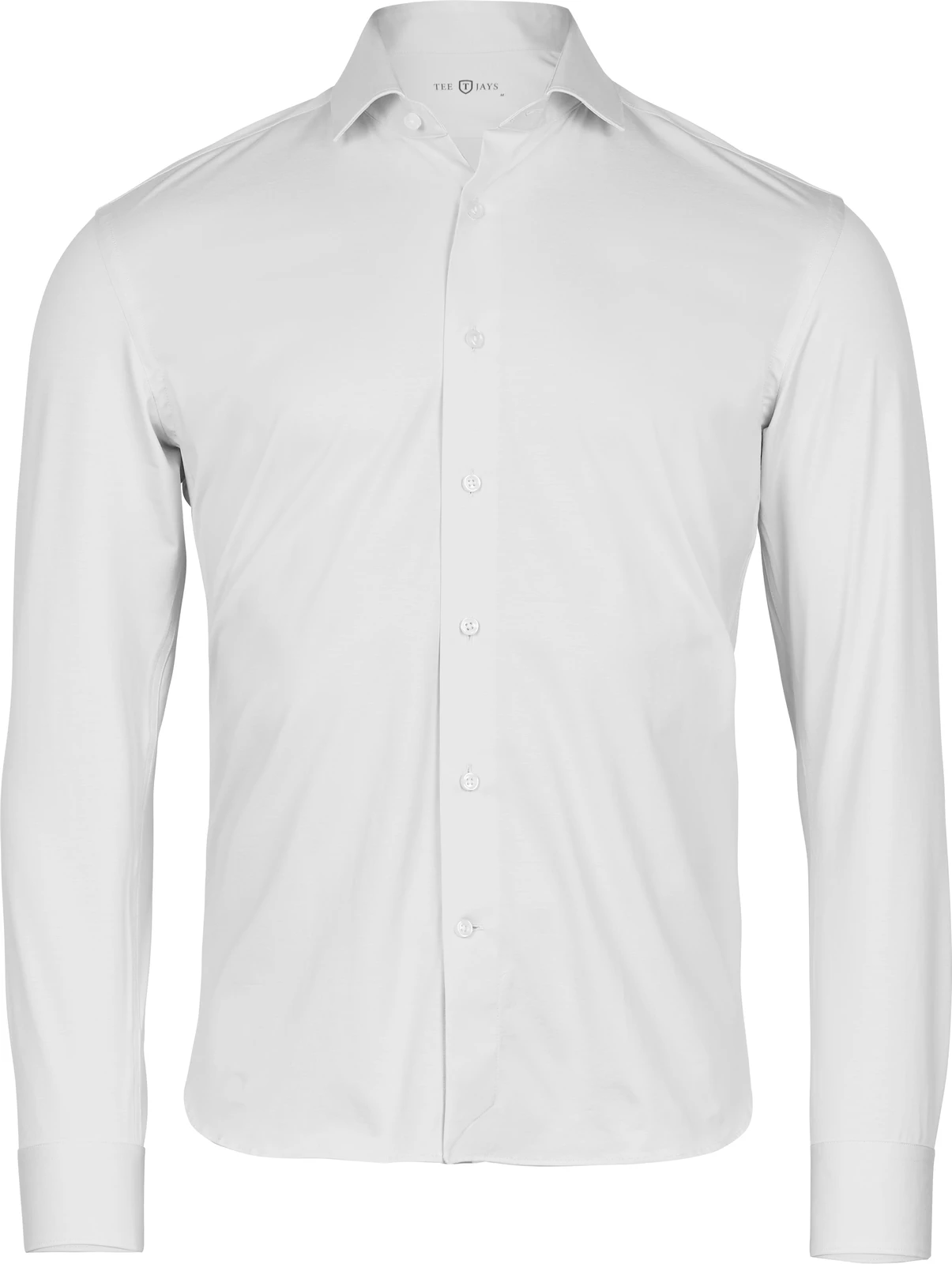 tee-jays-4030-active-stretch-shirt-white-front-1 Tee Jays Active Stretch Shirt