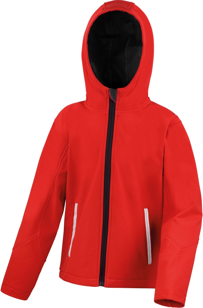Result Youth Hooded Soft Shell Jacket