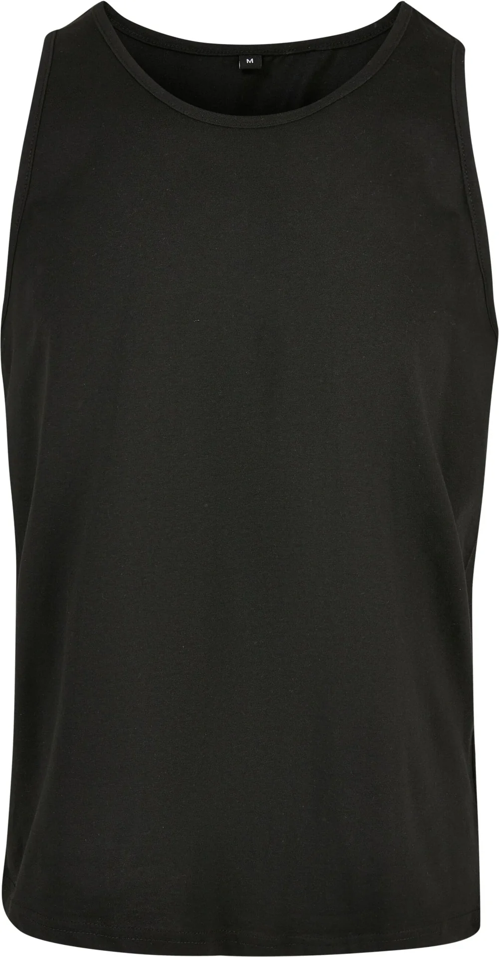 BYB-BB011-basic-tank-black-front-4 Build Your Brand Basic Tank