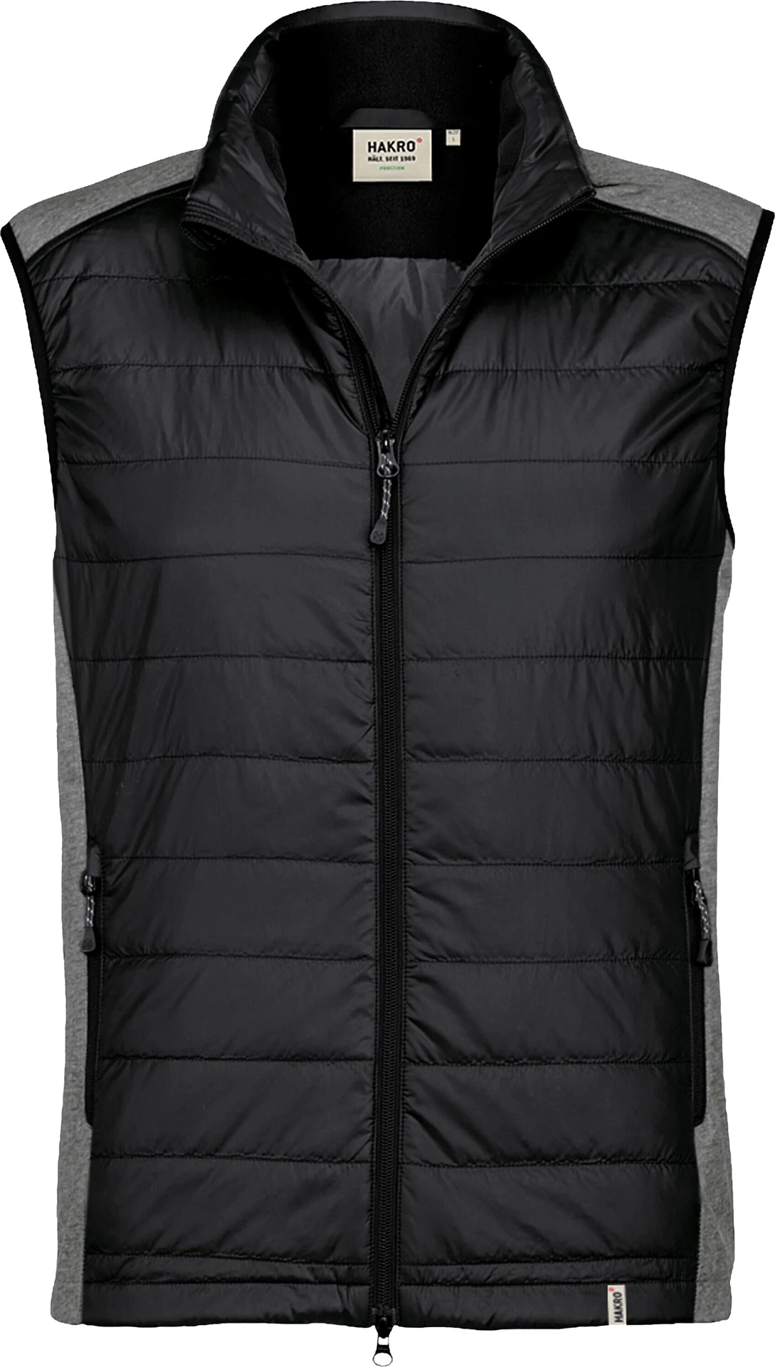 hakro-864-hybridweste-contrast-schwarz-front-1 HAKRO Hybrid-Weste 864 Arizona