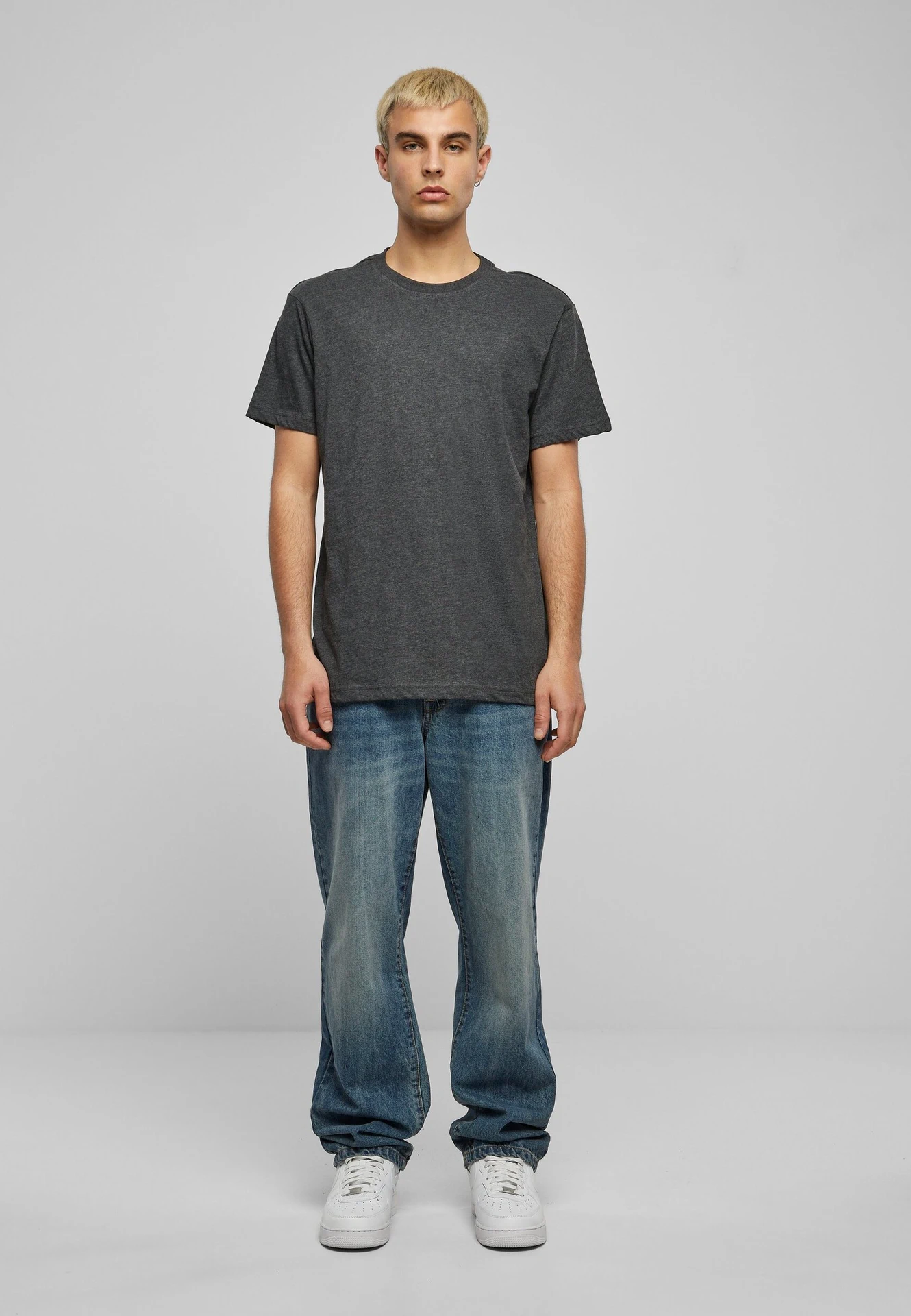 Build Your Brand Basic Round Neck T-Shirt