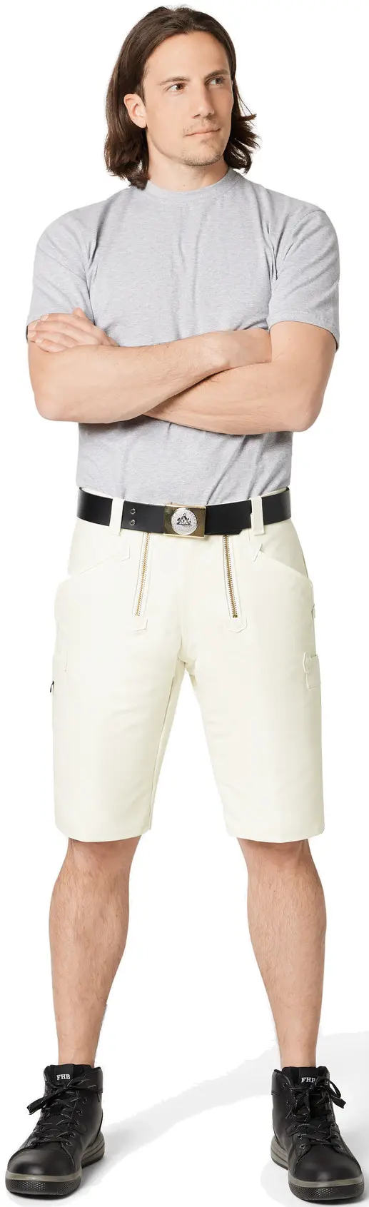 FHB Zunftbermuda JOCHEN Zwirn-Doppel-Pilot
