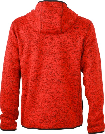 James & Nicholson Men's Knitted Fleece Hoody