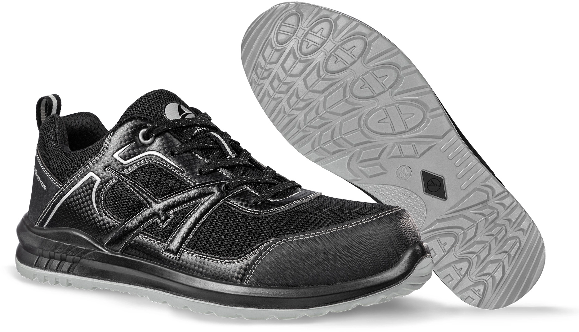 albatros Sicherheitsschuh RIDER BLACK LOW S1P