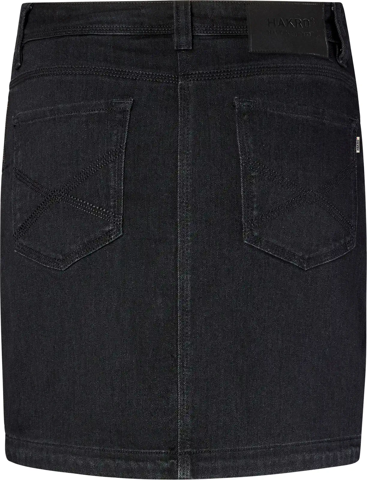 hakro-732-damen-5-pocket-jeansskort-x-stretch-eco-schwarz-3 HAKRO Damen 5-Pocket-Jeansskort X-Stretch 732 ECO