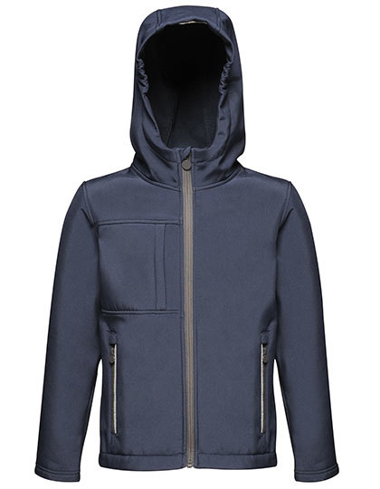 Regatta Kids Octagon 3-layer Hooded Softshell Jacket