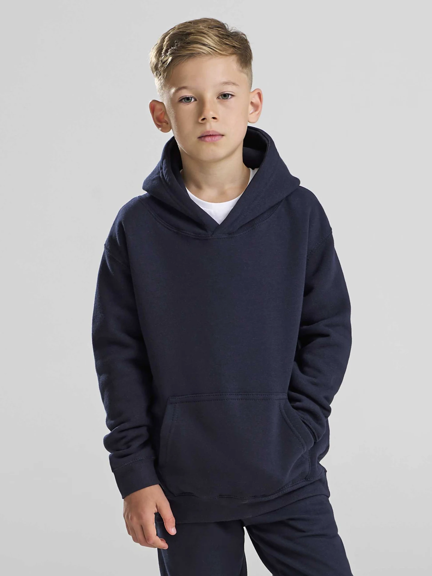 justhoods-jh201j-kids-organic-hoodie-model-0 Just Hoods Kids Organic Hoodie