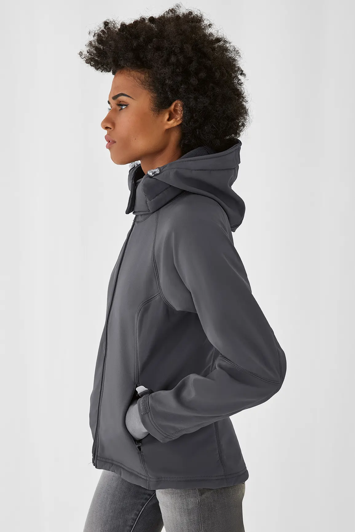BC_JW937_Hooded-Softshell_women_parent-1 B&C Hooded Softshelljacke Women