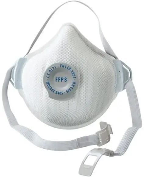 MOLDEX Feinstaubmaske 3405 FFP3 R D mit Ventil MOLDEX Feinstaubmaske 3405 FFP3 R D mit Ventil