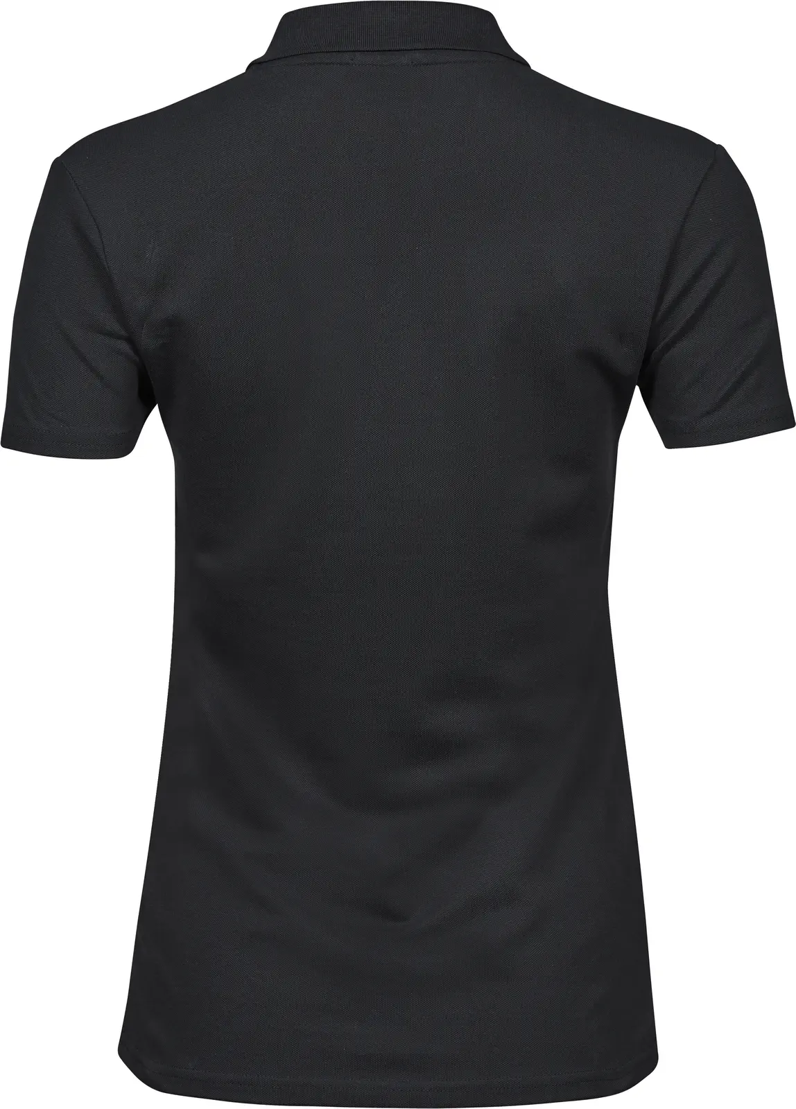 tee-jays-145-womens-luxury-stretch-poloshirt-black-back-3 Tee Jays Ladies` Luxury Stretch Polo