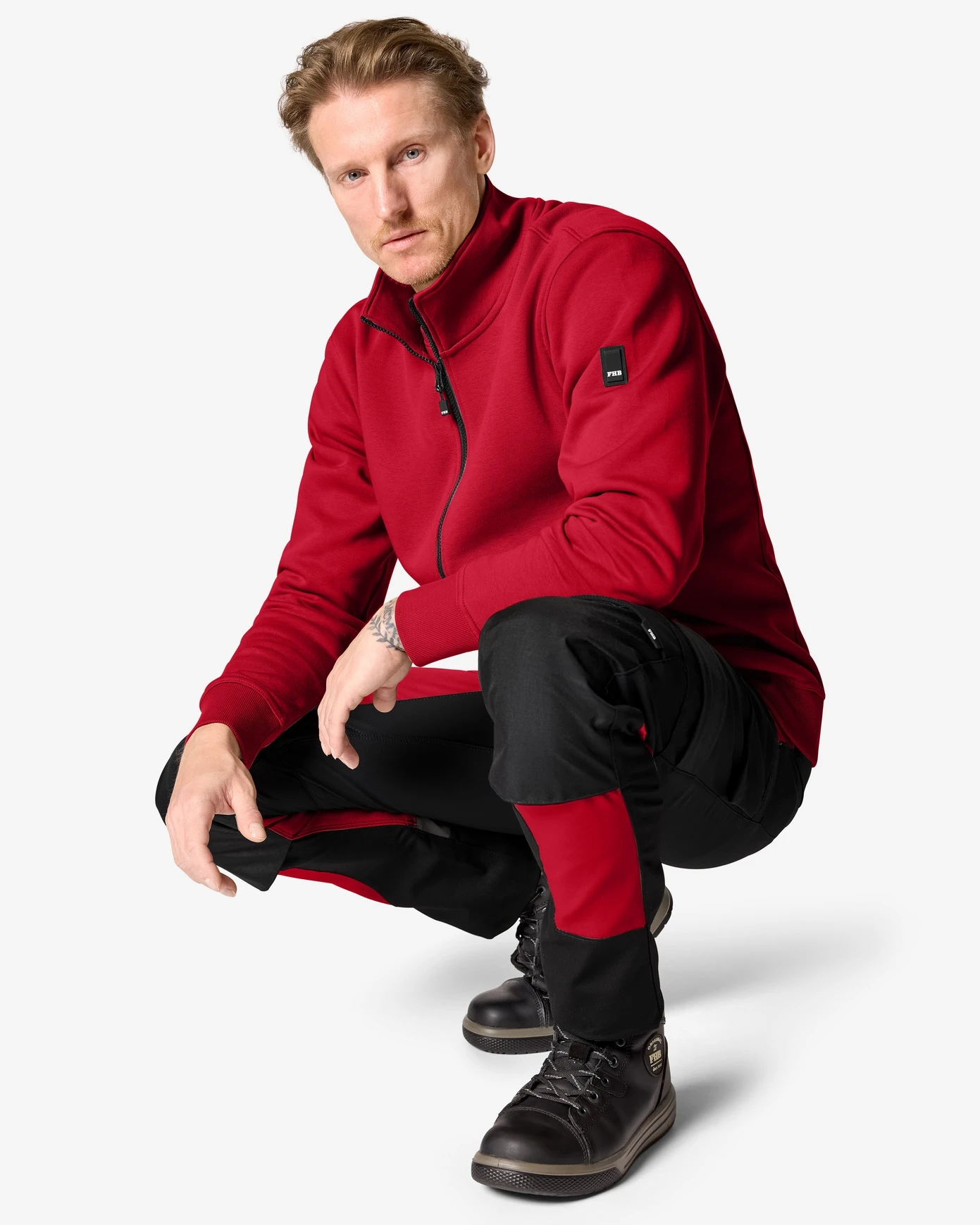 FHB Sweat-Jacke EUGEN unisex