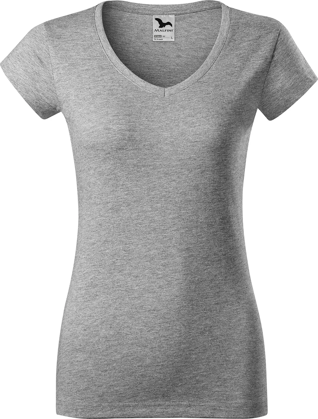 MALFINI T-Shirt Damen Fit V-Neck 162