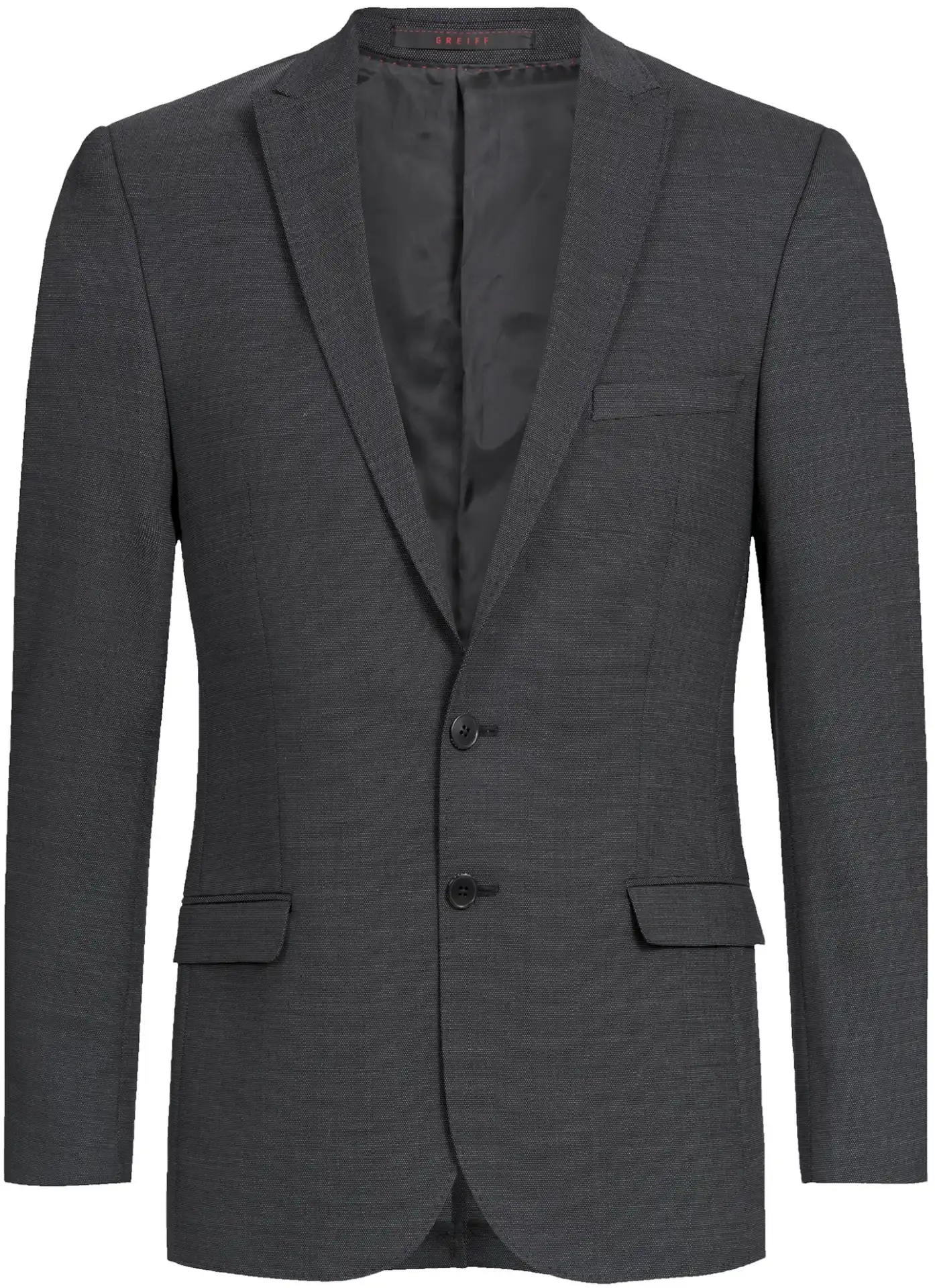 greiff-1127-herren-sakko-sf-375_2810_pinpoint-schwarz-front-2 GREIFF Herren Sakko MODERN 37.5 Slim Fit