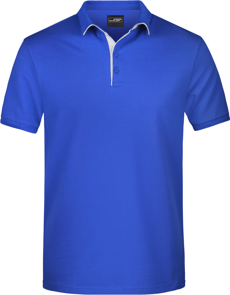 James & Nicholson Men's Polo Single Stripe James & Nicholson Men's Polo Single Stripe