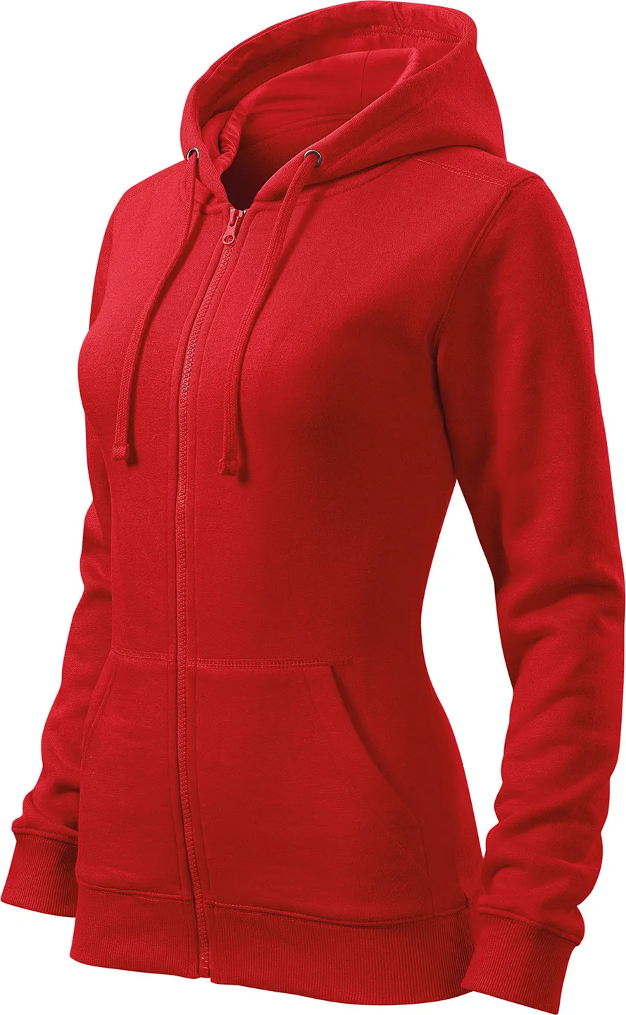 MALFINI Sweatshirt Damen Trendy Zipper 411