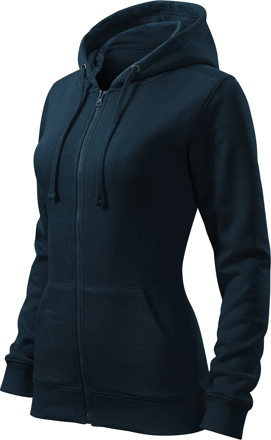 MALFINI Sweatshirt Damen Trendy Zipper 411