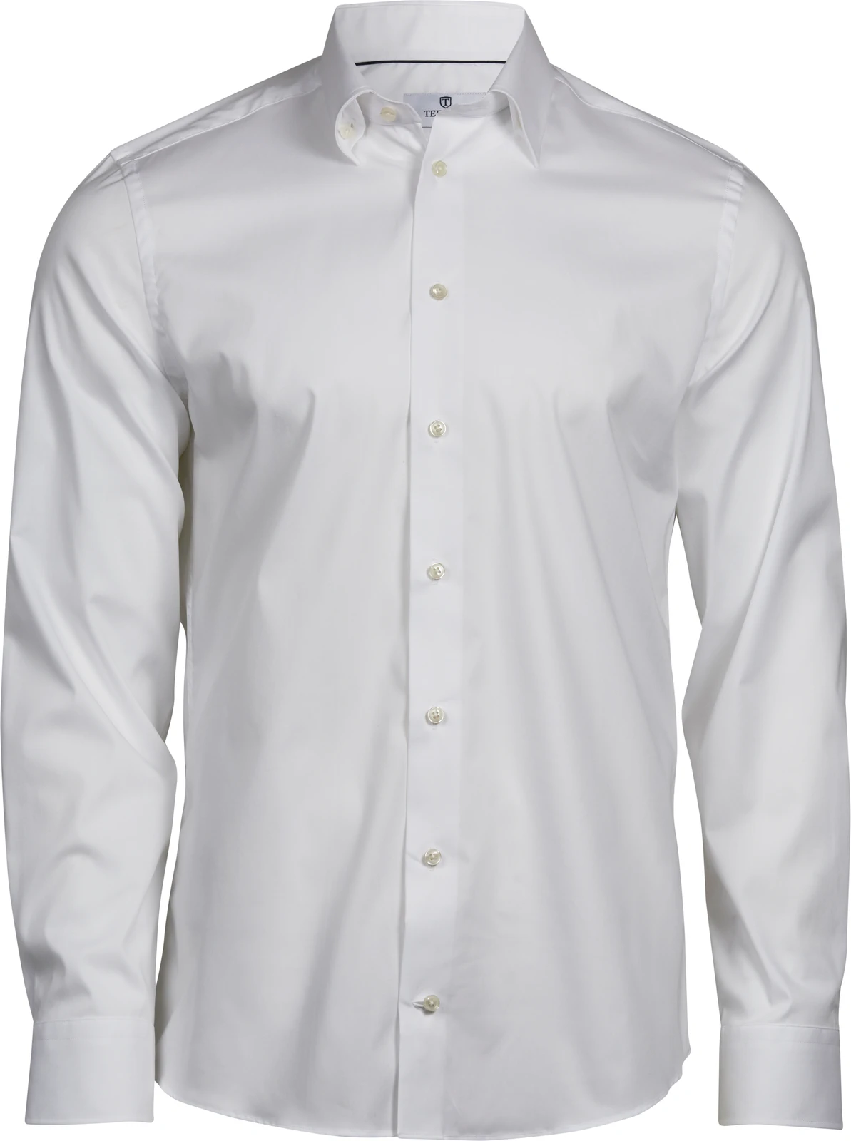 tee-jays-4024-stretch-luxury-shirt-white-front-1 Tee Jays Stretch Luxury Shirt
