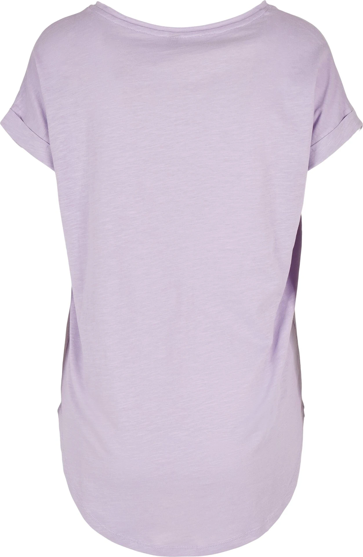 Build Your Brand Ladies Long Slub Tee