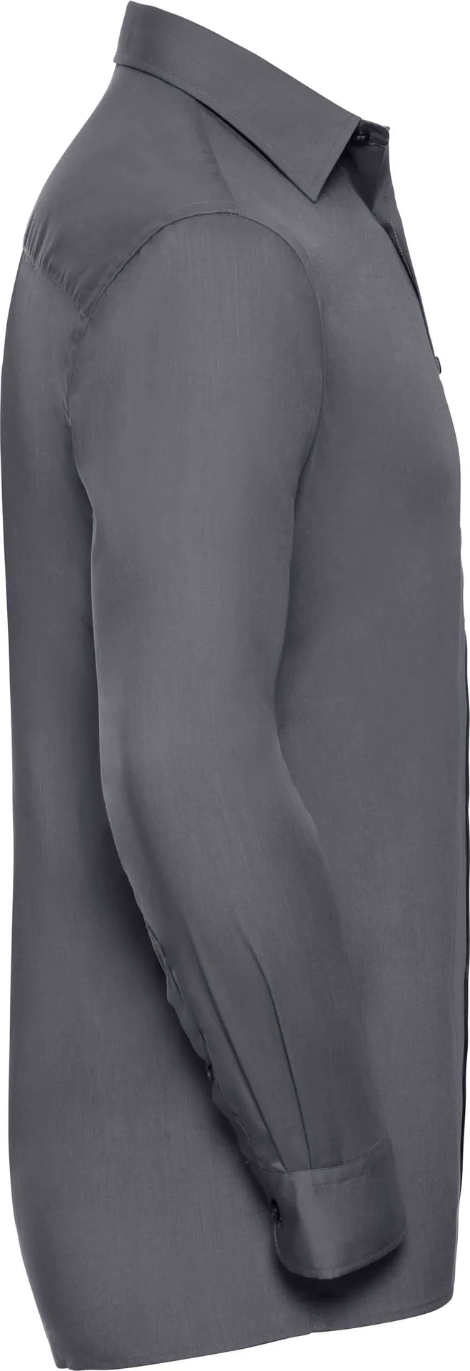 Russell Men's Long Sleeve Polycotton Easy Care Poplin Shirt