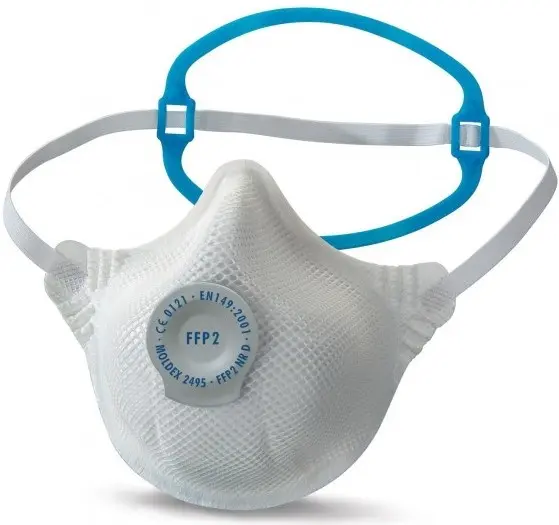 MOLDEX Feinstaubmaske 2495 FFP2 NR D mit Ventil MOLDEX Feinstaubmaske 2495 FFP2 NR D mit Ventil