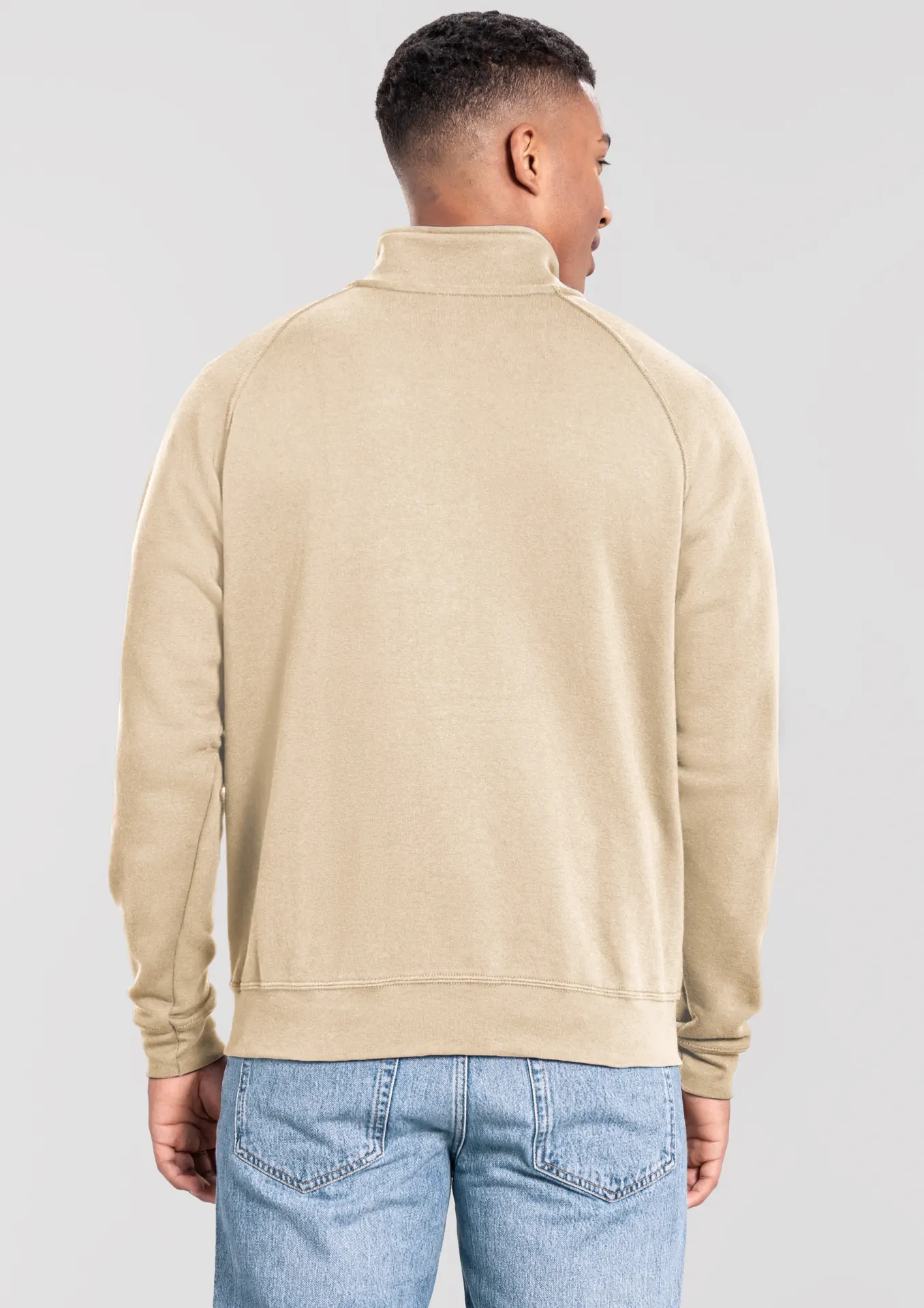 F.O.L. Iconic Premium Zip Neck Sweat
