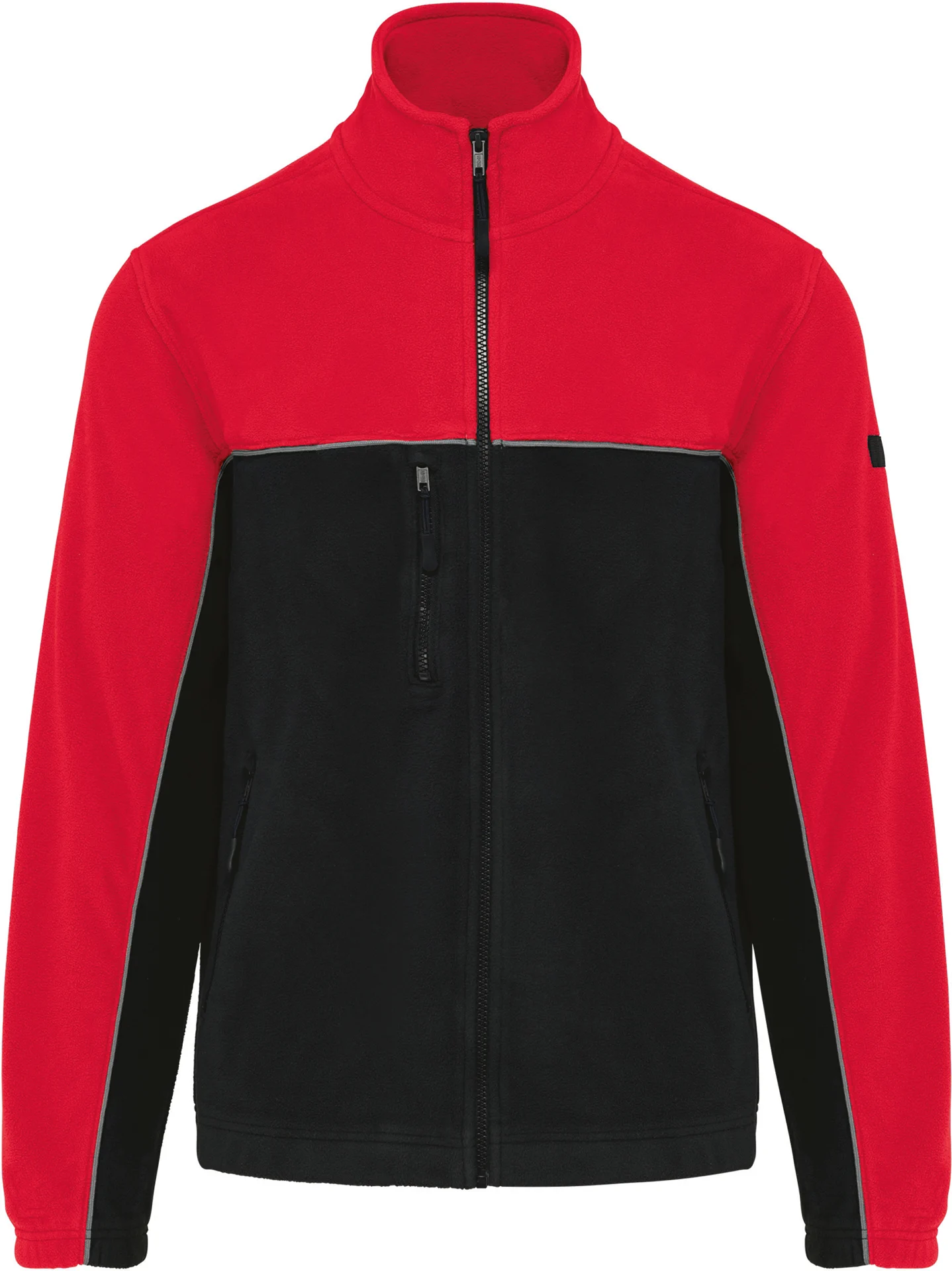 black/red