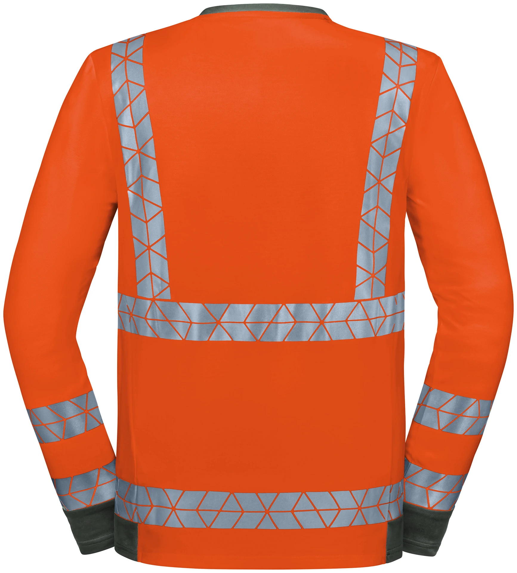 schoeffel-pro-7732-signalheld-longsleeve-warnschutz-warnorange-dunkelgrau-3 Schöffel PRO 7732 SIGNALHELD Warnschutz Longsleeve