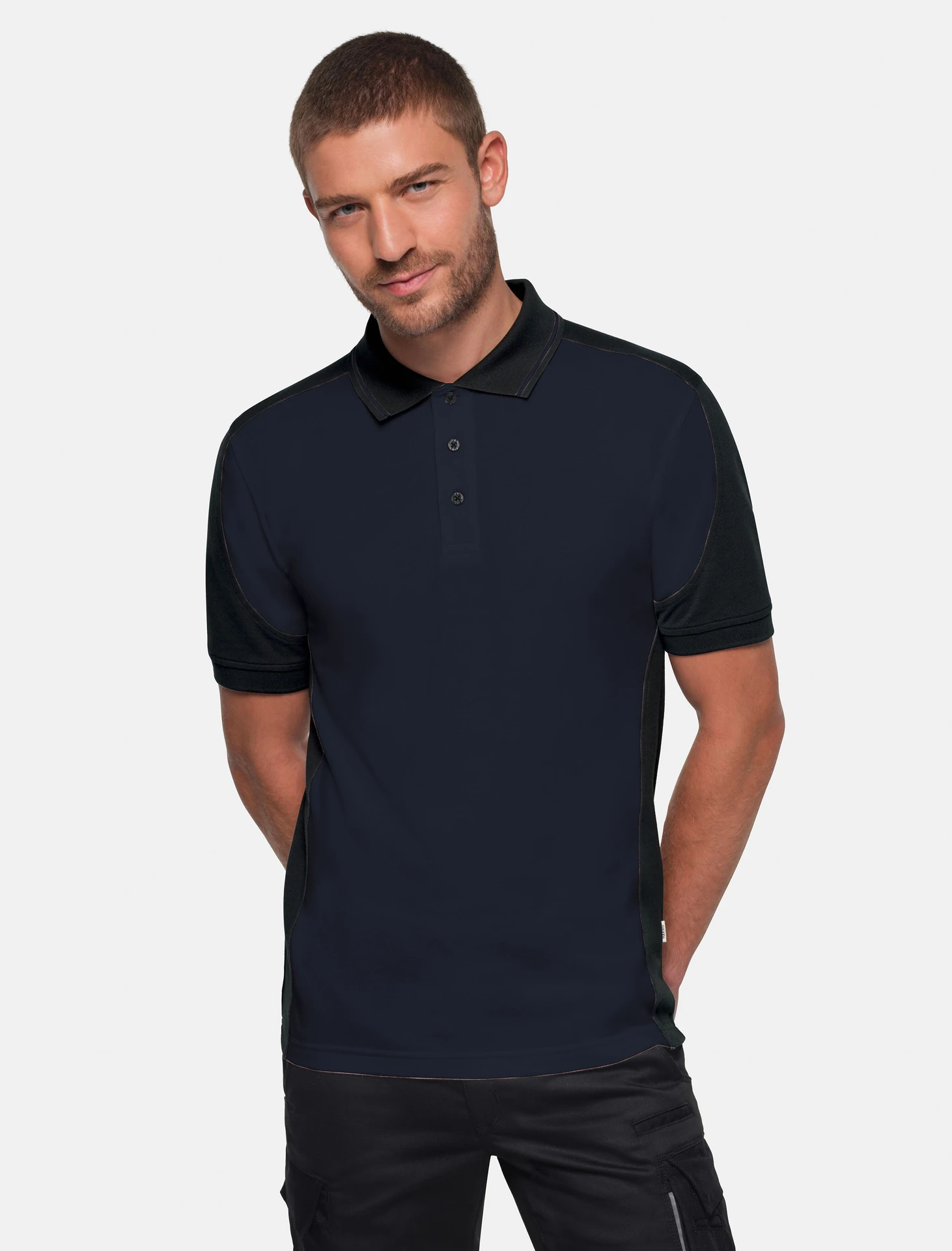 HAKRO Poloshirt 539 Contrast MIKRALINAR® ECO