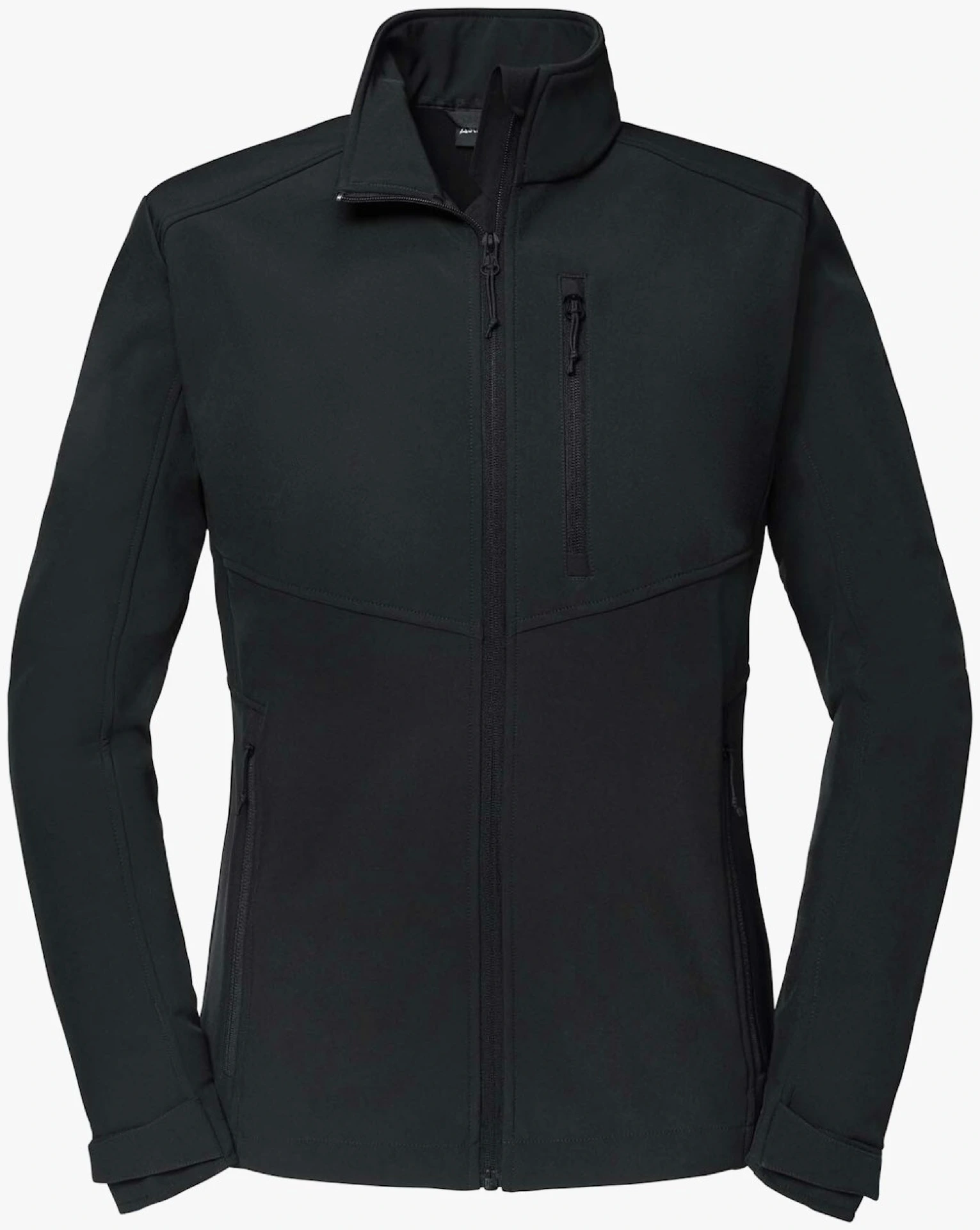 schoeffel-pro-8009-damen-einsteiger-universelle-softshelljacke-schwarz-front-1 Schöffel PRO 8009 Damen EINSTEIGER universelle Softshelljacke