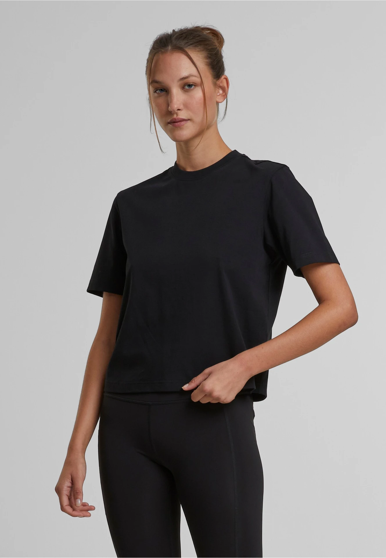 Build Your Brand Sorona® Ladies Regular Boxy Tee
