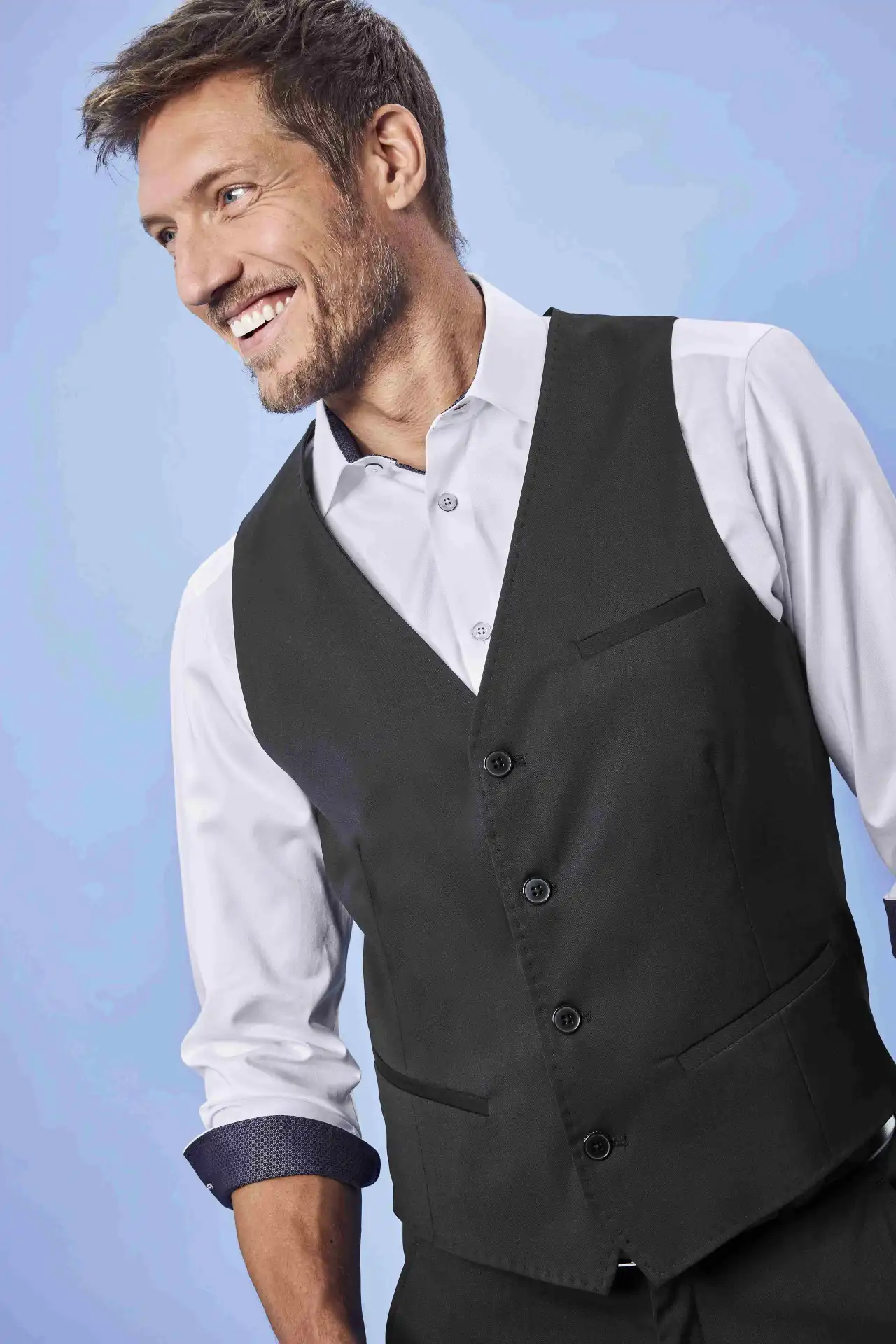 GREIFF Herren Weste MODERN 37.5 Regular Fit