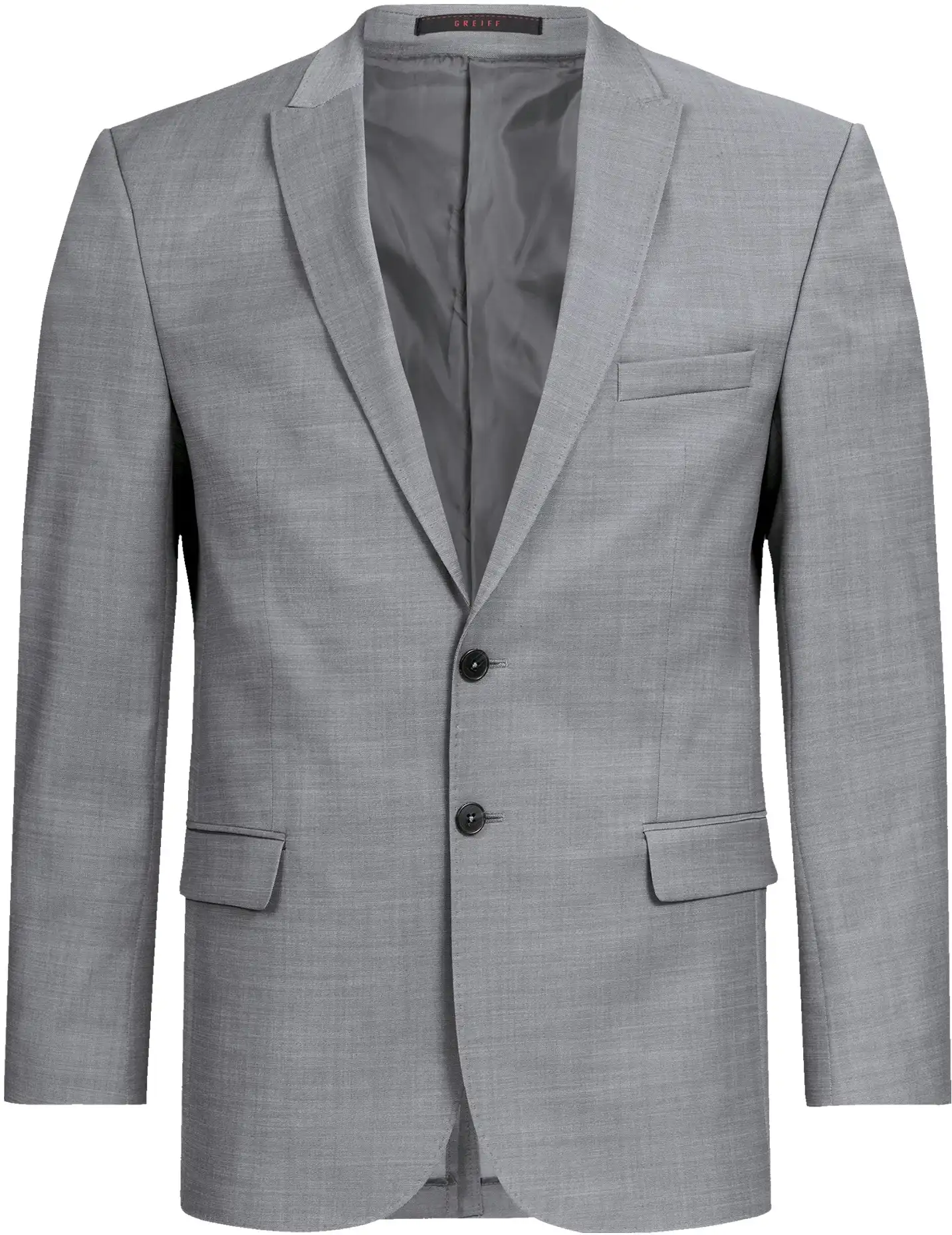 greiff-1125-herren-sakko-rf-375_2820_hellgrau-front-2 GREIFF Herren Sakko MODERN 37.5 Regular Fit