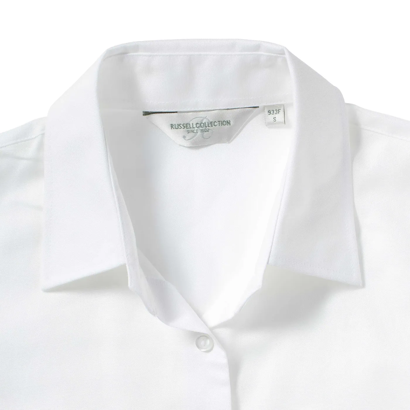 Russell Ladies Short Sleeve Easy Care Oxford Shirt