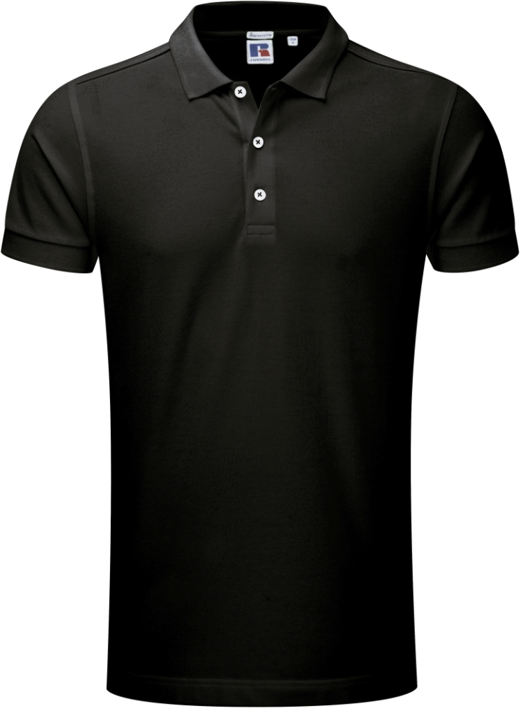 Russell Men's Fitted Stretch Polo Russell Men's Fitted Stretch Polo