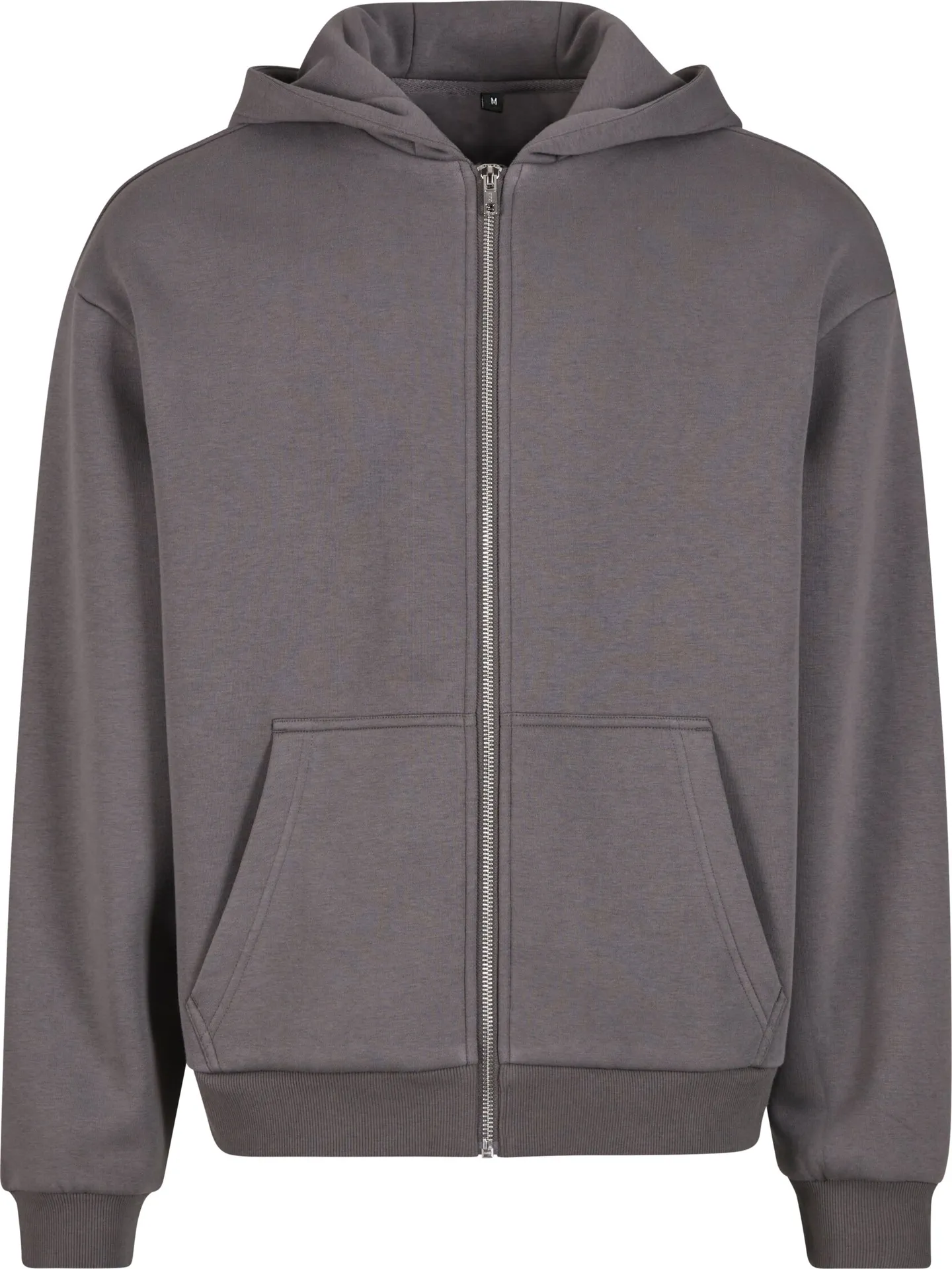 BYB-BY285-fluffy-zip-hoody-magnet-front-4 Build Your Brand Fluffy Zip Hoody
