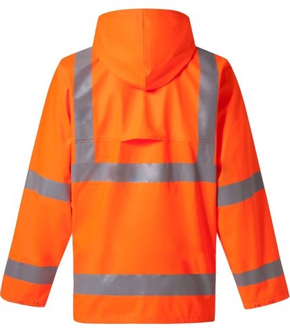 YOKO Hi-Vis Soft Flex Breathable Rain Jacket