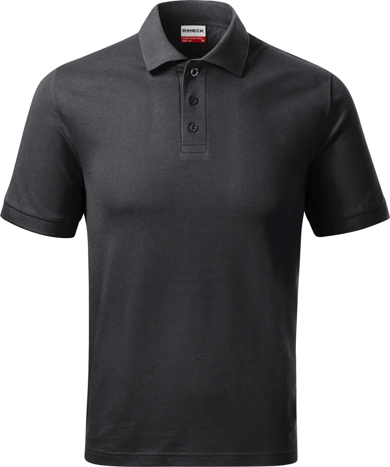 rimeck-r20-polohemd-resist-heavy-polo-ebonygrau-front-2 RIMECK Polohemd Resist Heavy Polo R20