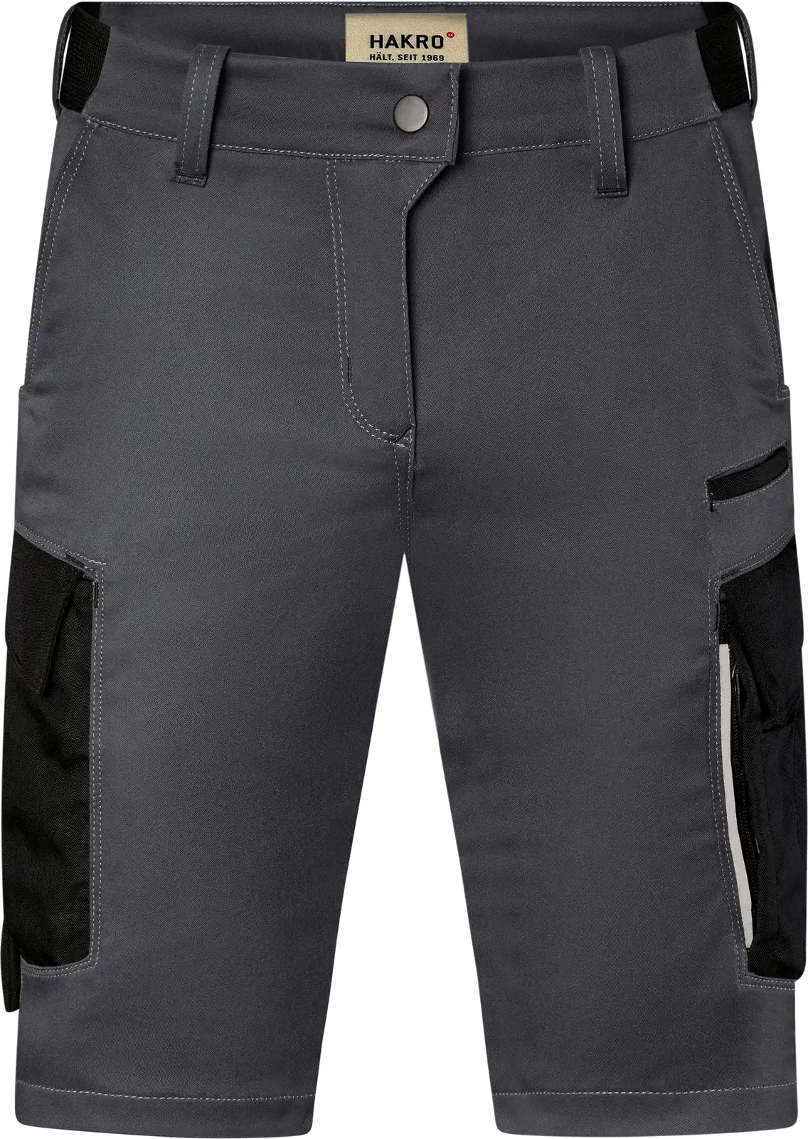 hakro-753-worker-performanceshorts-eco-karbongrau-front-1 HAKRO Worker-Performanceshort 753 ECO