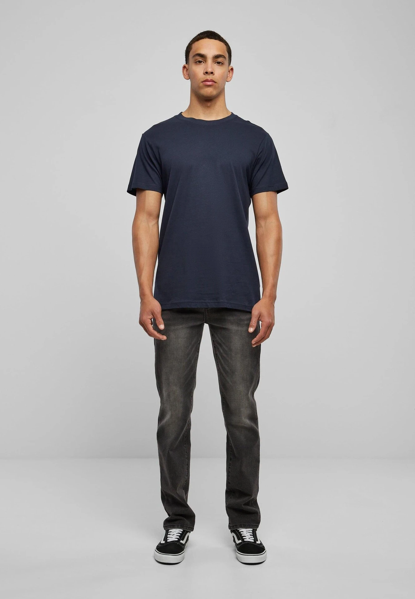 Build Your Brand Basic Round Neck T-Shirt