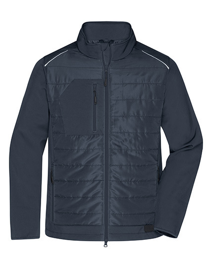 James & Nicholson Men's Hybrid Jacket 1820 James & Nicholson Men's Hybrid Jacket 1820